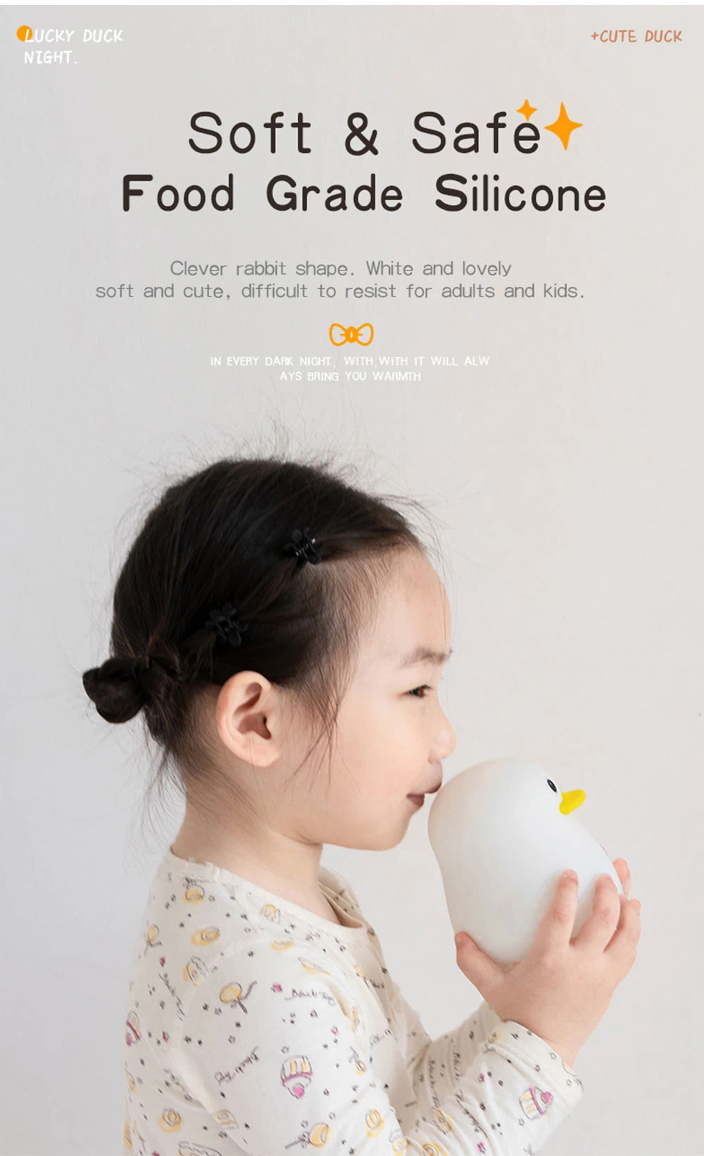 Silicone duck egg lamp Silicone duck egg lamp