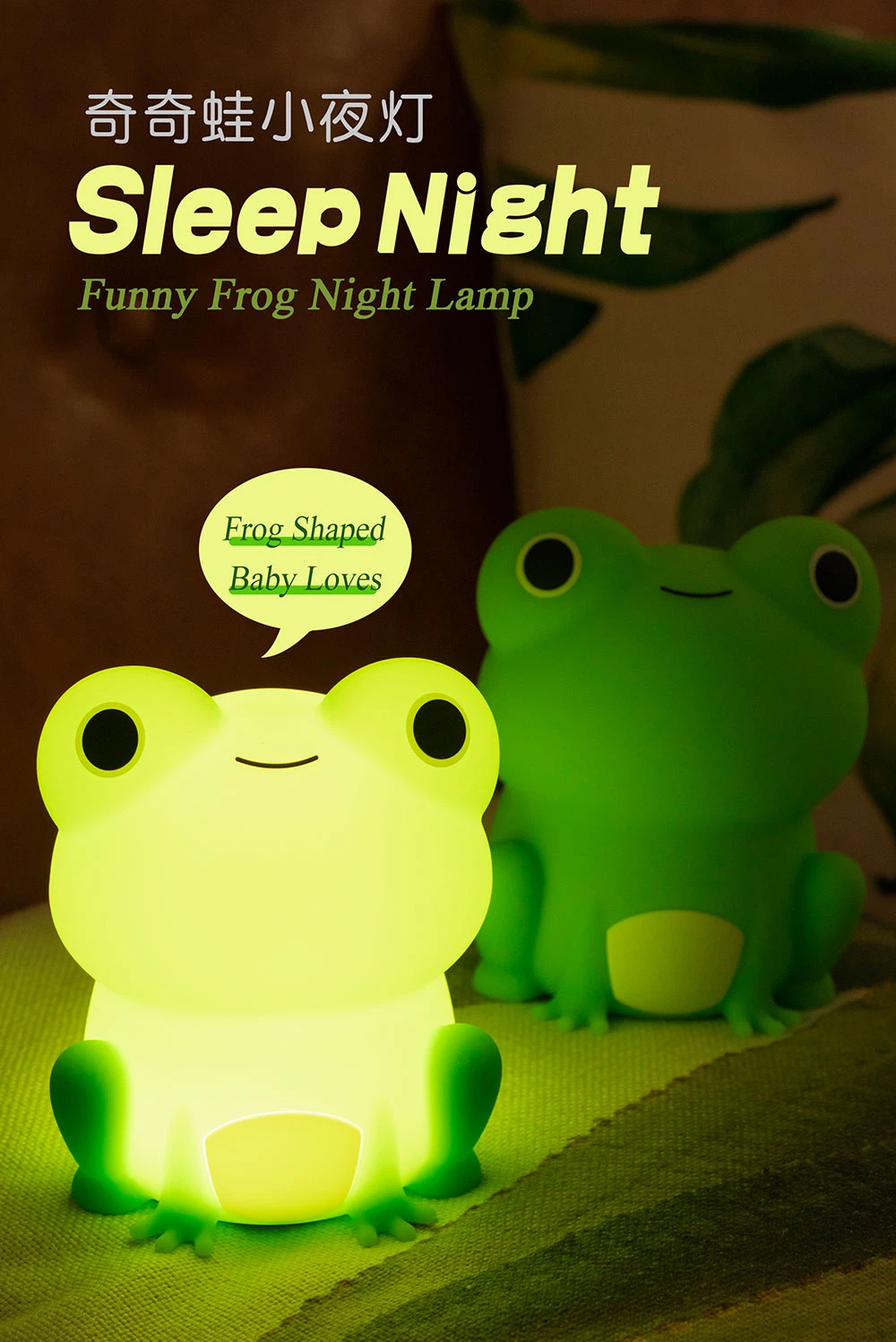 Birthday Gift Bedroom Decor Frog Lamp Cute Frog Led Light Birthday Gift Bedroom Decor Frog Lamp Cute Frog Led Light