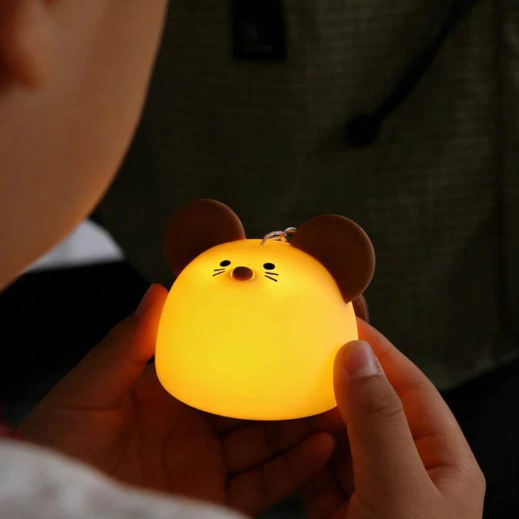 Silicone Mouse night lights