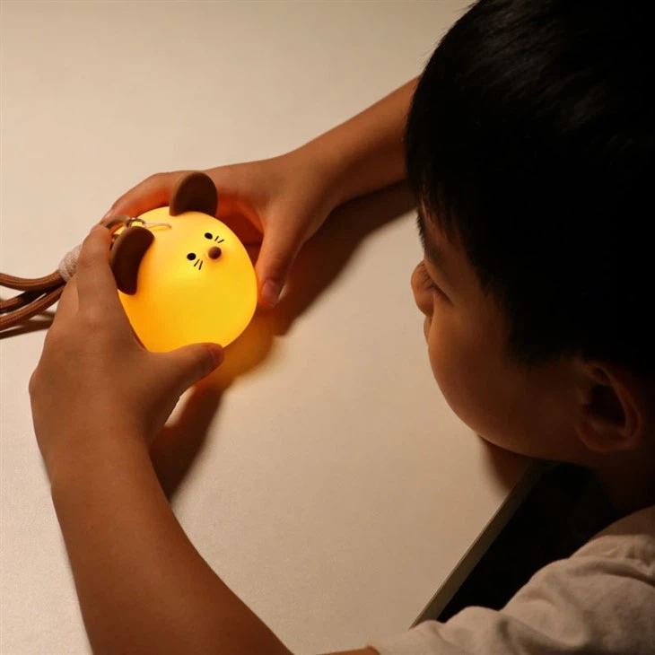 Kids deskroom ouse Silicone nightlamp